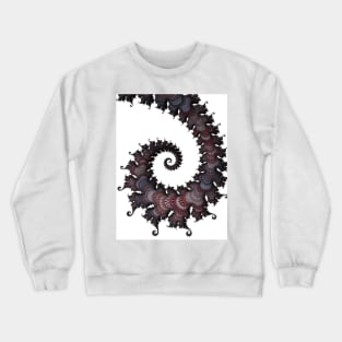 Patchwork Spiral Crewneck Sweatshirt